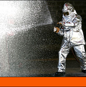 Traje aluminizado
